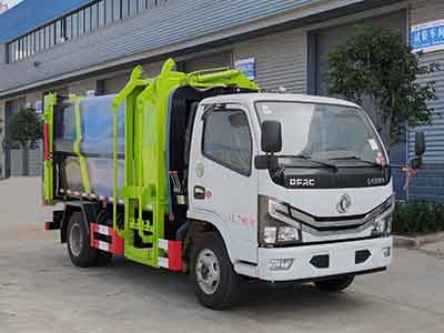 程力牌CL5070ZDJE6型壓縮式對接垃圾車(chē)