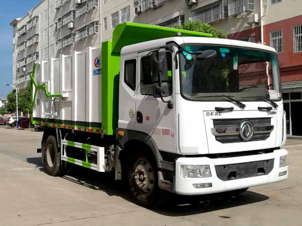 程力威牌CLW5180ZDJ6型壓縮式對接垃圾車(chē)