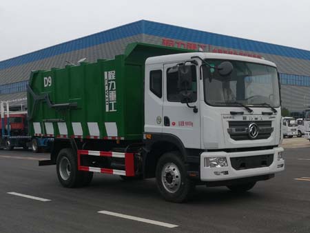 程力重工牌CLH5160ZDJD6型壓縮式對接垃圾車(chē)