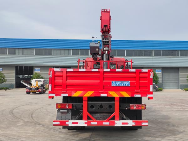 程力威牌CLW5180JSQDDP型隨車(chē)起重運輸車(chē)