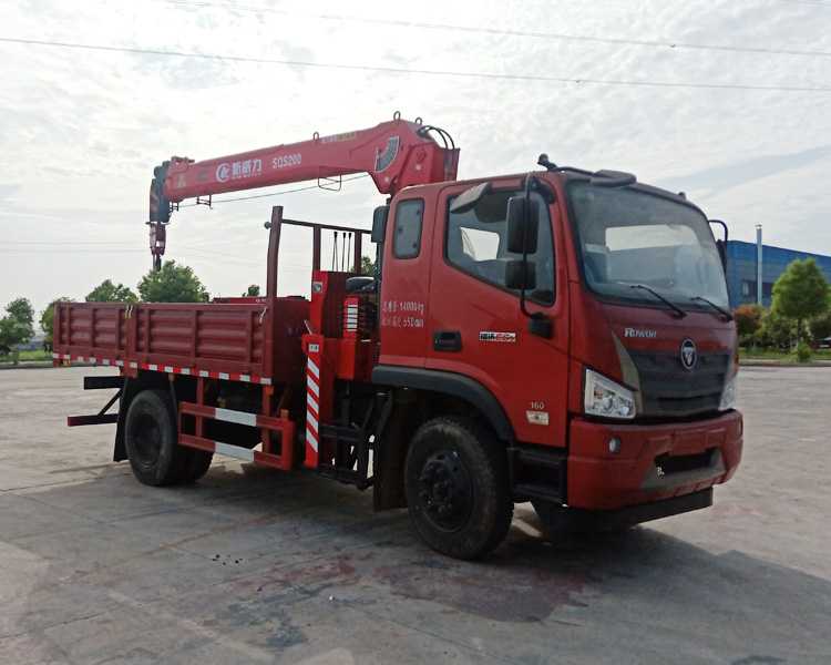 程力威牌CLW5140JSQ6SZ型隨車(chē)起重運輸車(chē)