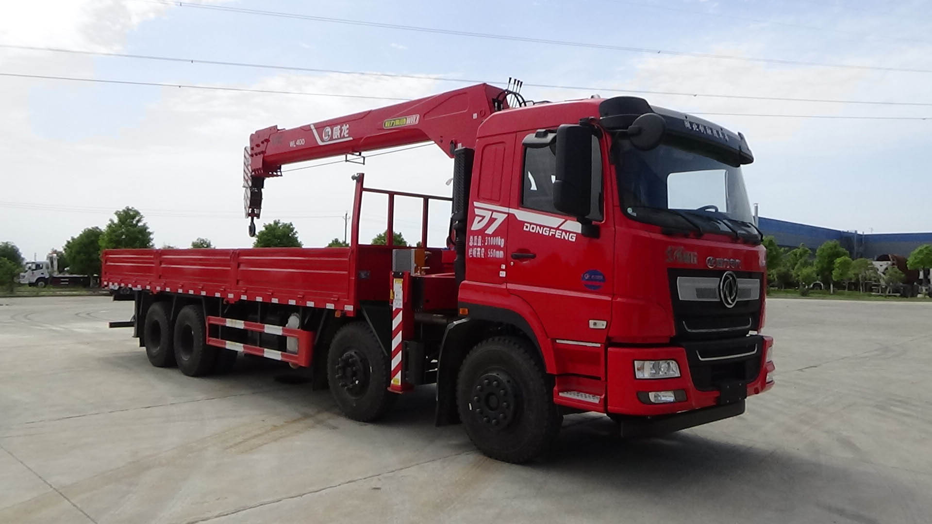 程力威牌CLW5310JSQ6SZ型隨車(chē)起重運輸車(chē)