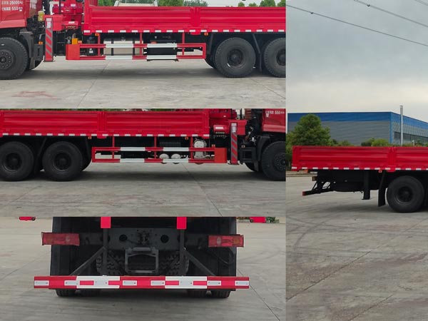 程力威牌CLW5250JSQDDP型隨車(chē)起重運輸車(chē)