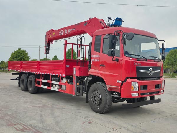 程力威牌CLW5250JSQDDP型隨車(chē)起重運輸車(chē)