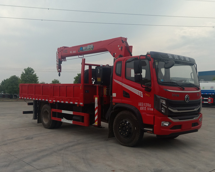 程力威牌CLW5160JSQ6SZ型隨車(chē)起重運輸車(chē)