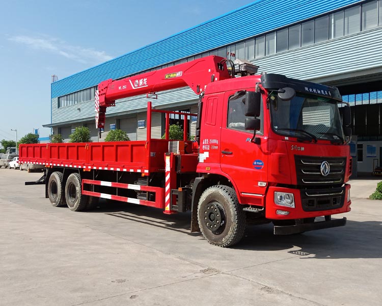 程力威牌CLW5250JSQ6SZ型隨車(chē)起重運輸車(chē)