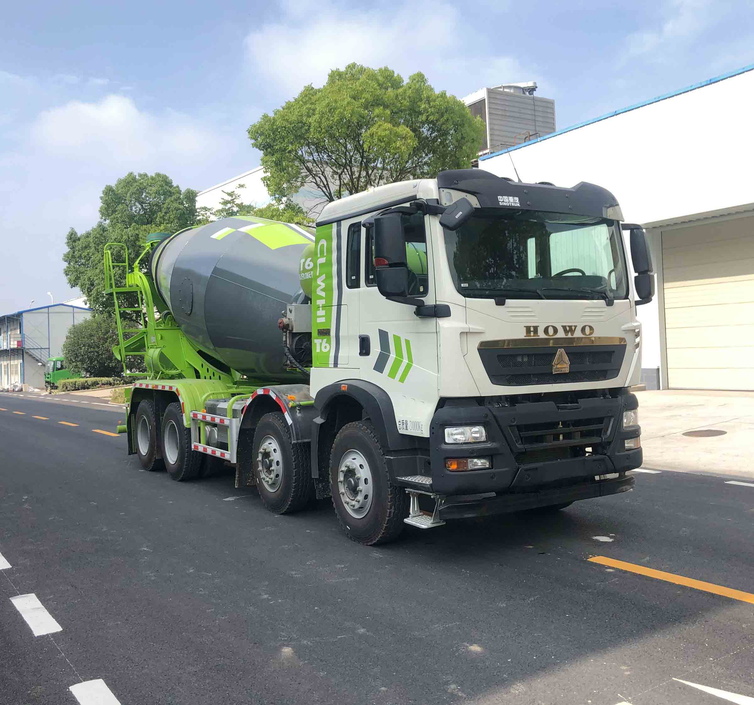 程力重工牌CLH5313GJBZ6型混凝土攪拌運輸車(chē)