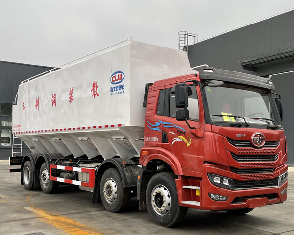 程力牌CL5315ZSL6SS型散裝飼料運輸車(chē)