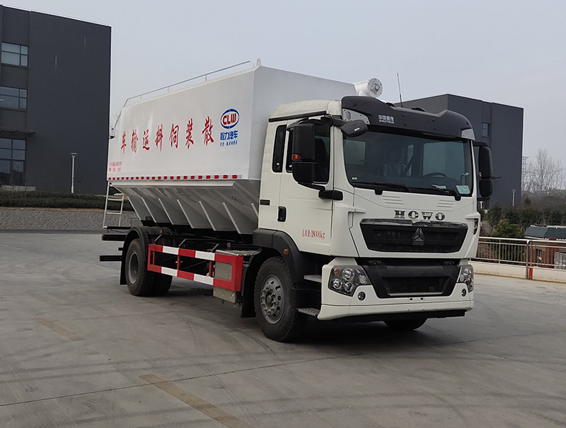 程力牌CL5181ZSL6SS型散裝飼料運輸車(chē)