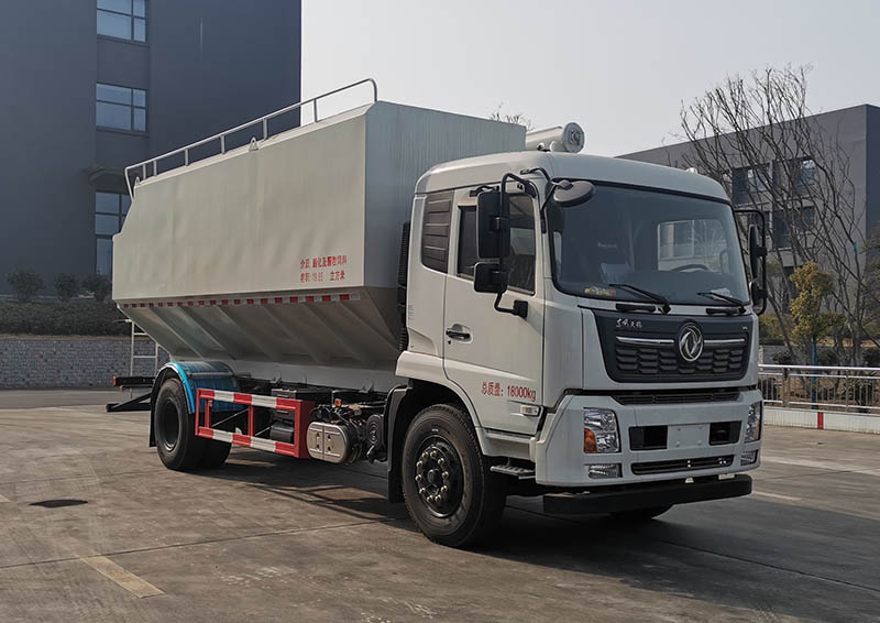 程力牌CL5180ZSL6QX型散裝飼料運輸車(chē)