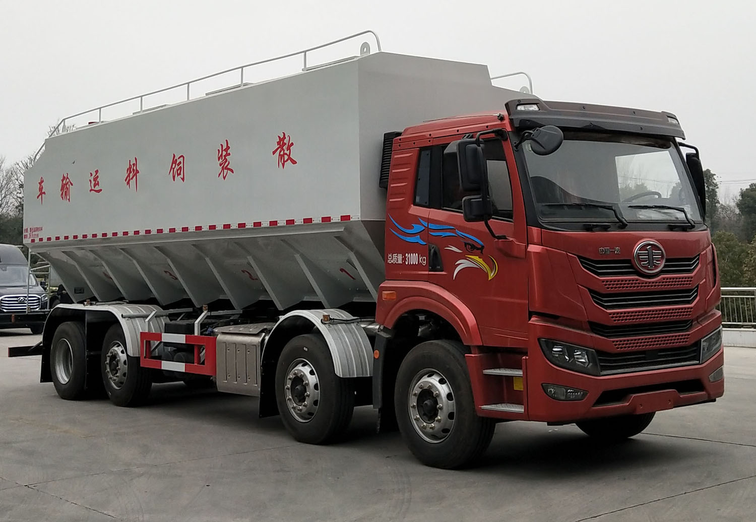 程力威牌CLW5314ZSLC6型散裝飼料運輸車(chē)