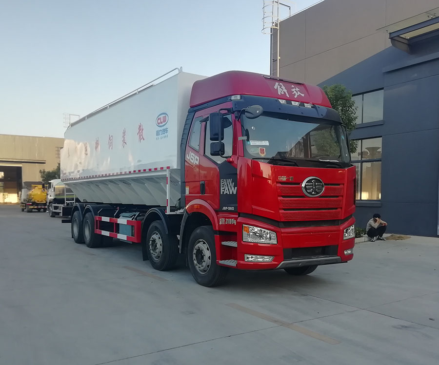 程力牌CL5313ZSL6SS型散裝飼料運輸車(chē)