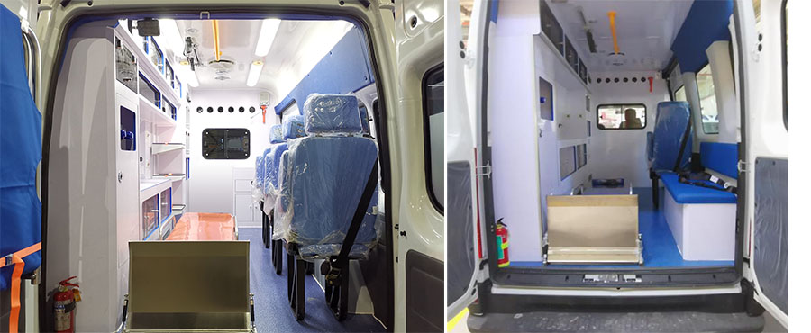 程力牌CL5040XJHS6YS型救護車(chē)