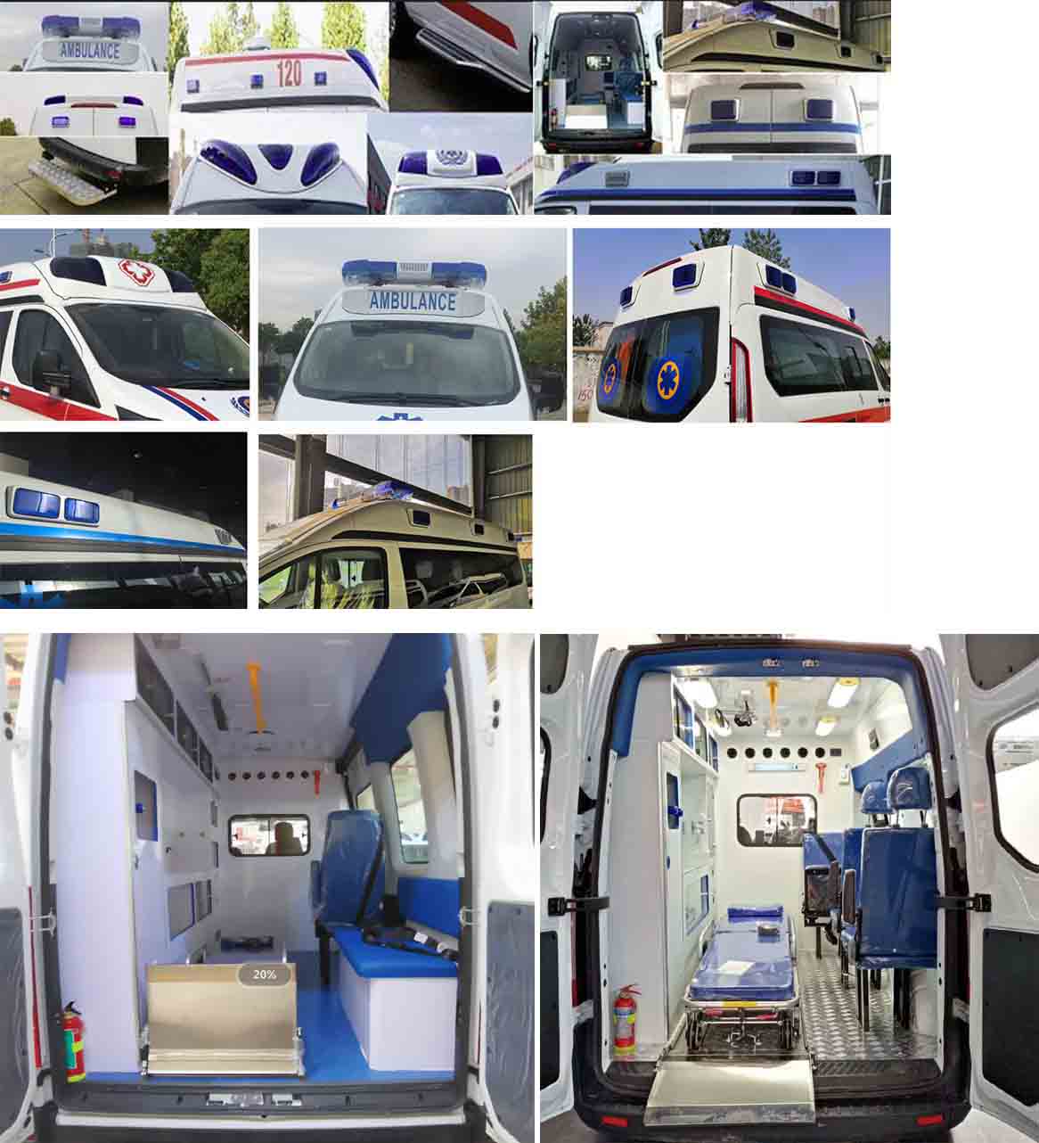 程力牌CL5040XJH6YS型救護車(chē)